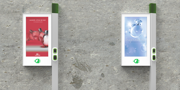 Parking Lot Multi-charging Bay Installation