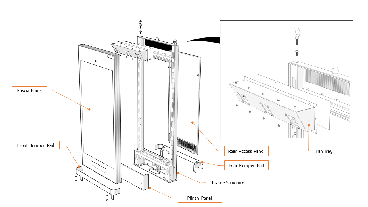 Exploded System Assembly