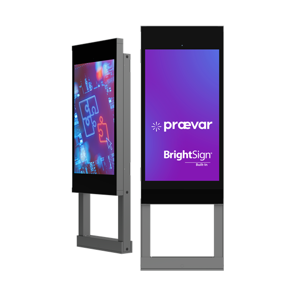 Placard VP55 Brightsign Built In Orange Star