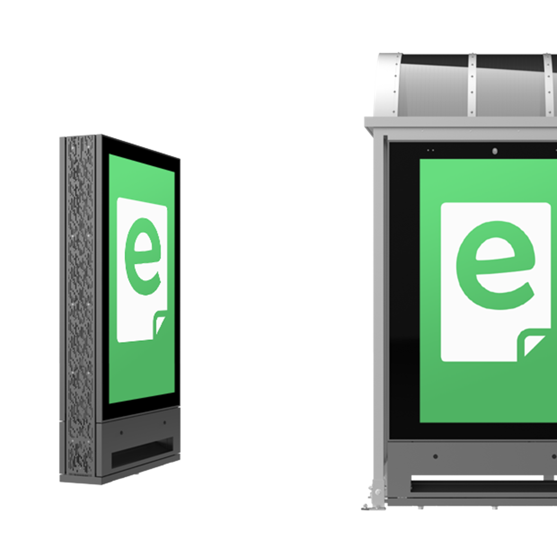 eLuminex ePoster Advertising Displays | Sustainable ePaper Signage by ...