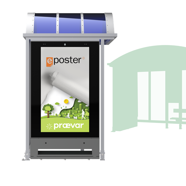 eLuminex ePoster Advertising Displays | Sustainable ePaper Signage by ...