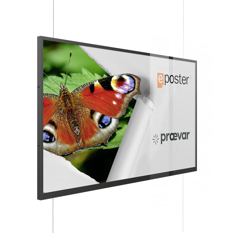 eLuminex ePoster Advertising Displays | Sustainable ePaper Signage by ...
