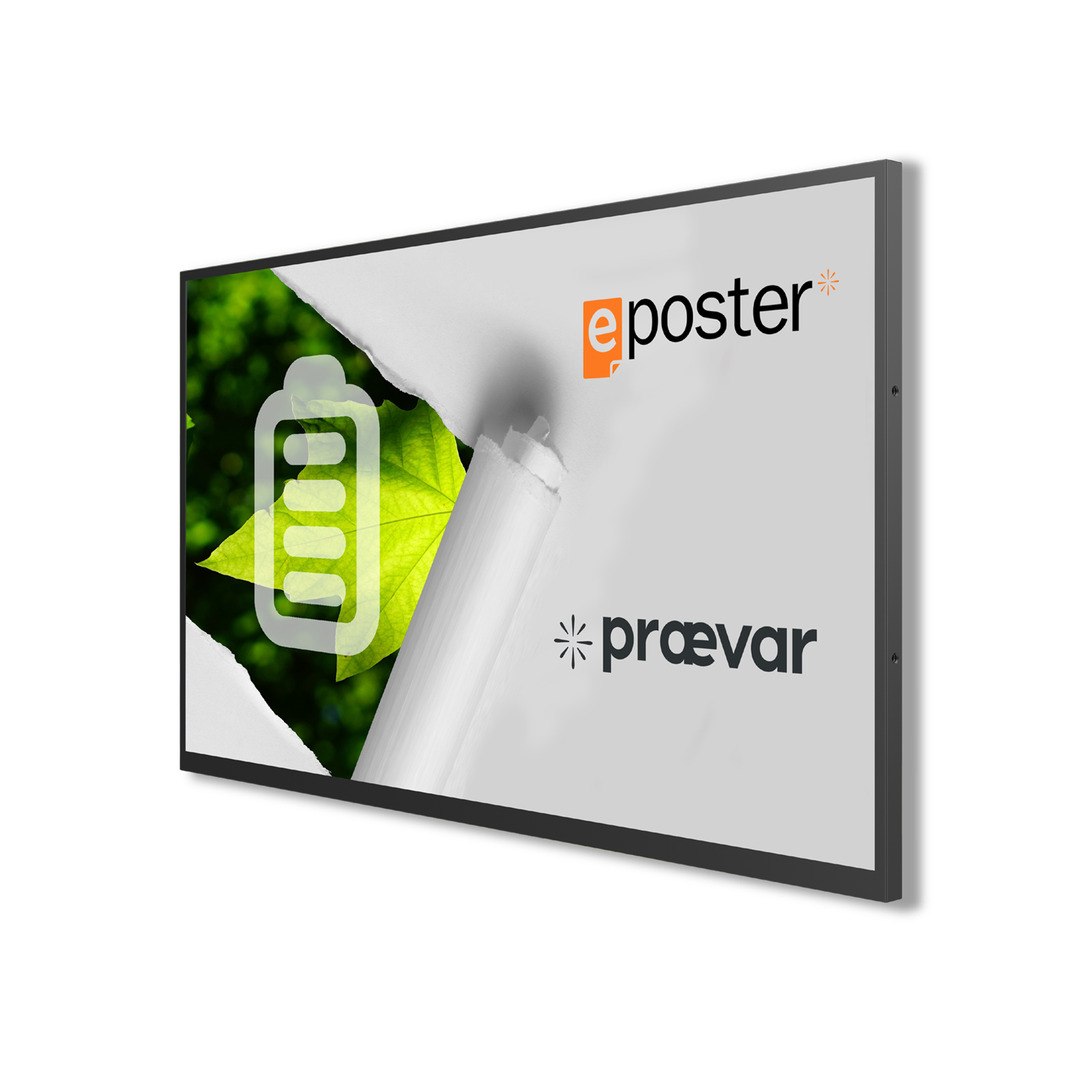 eLuminex ePoster Advertising Displays | Sustainable ePaper Signage by ...