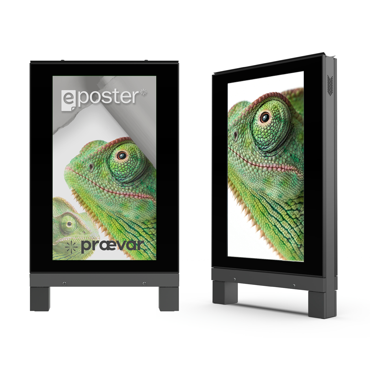 Praevar's eLuminex ePoster E Ink 